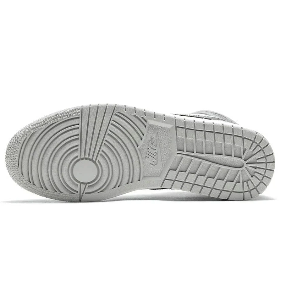 Mid Jordan 1 Grey Smoke Air 0707